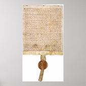 Poster Version ORIGINALE de Magna Carta 1297 (Devant)