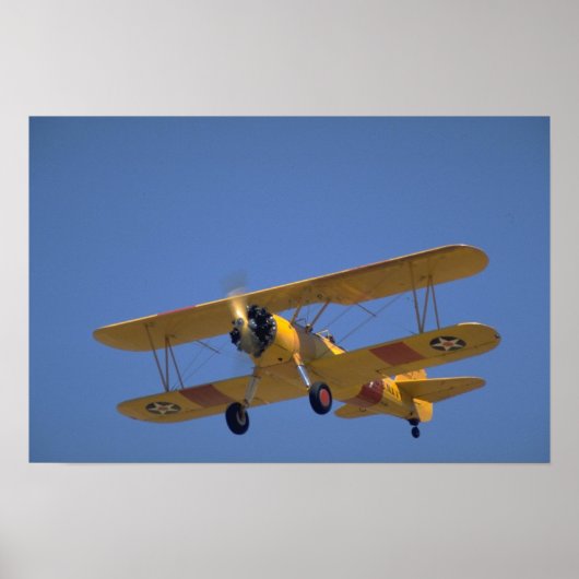 Poster Version US Navy, Stearman N3N3 (Devant)