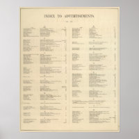 Verso Titre Page Colton's American Atlas