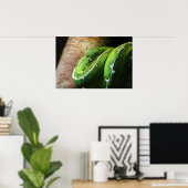 Poster Vert (Bureau à domicile)