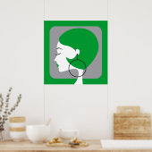 Poster vert (Cuisine)