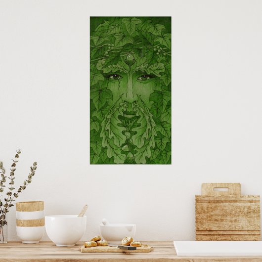 Poster vert (Cuisine)