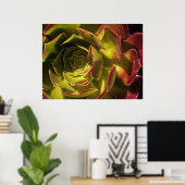 Poster Vert (Bureau à domicile)