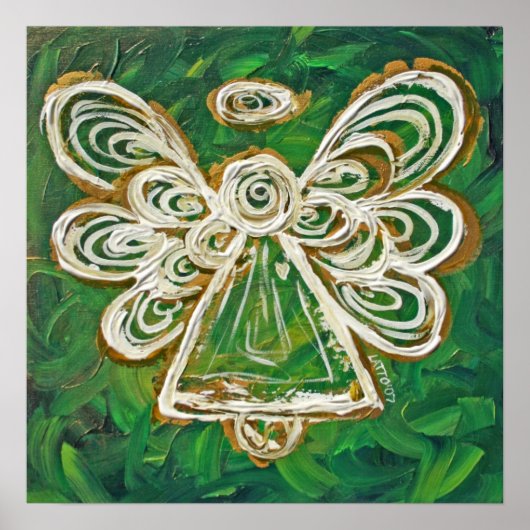 Poster vert Angel Imprimer (Devant)