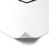 Poster vert Bauhaus Sage (Coin)