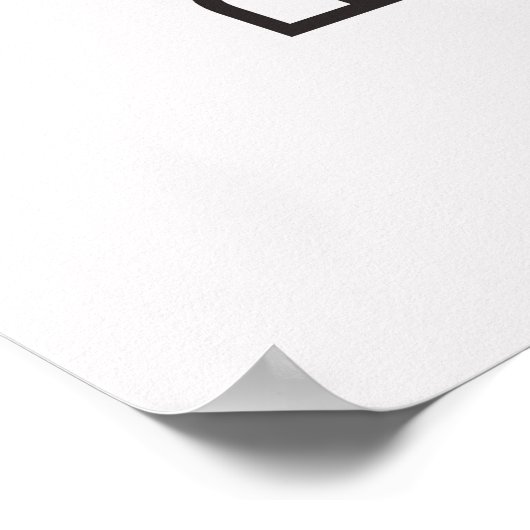 Poster vert Bauhaus Sage (Coin)