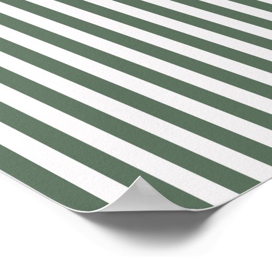 Poster vert Bauhaus Sage (Coin)