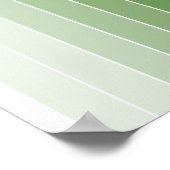 Poster vert Bauhaus Sage (Coin)