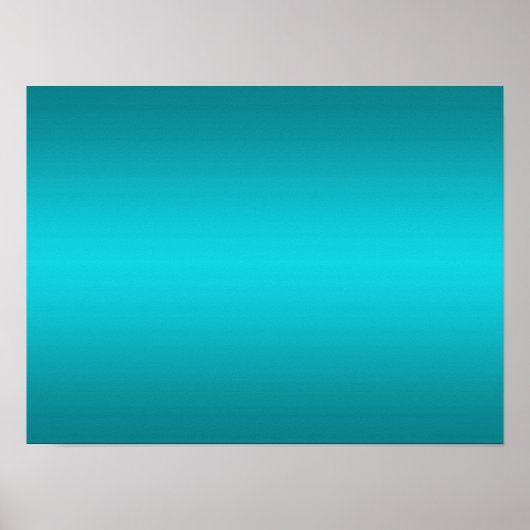 Poster Vert bleu d'Aqua foncé et clair - Turquoise (Devant)