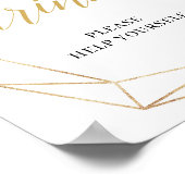 Poster vert boho eucalyptus feuille signe vert rustique (Coin)