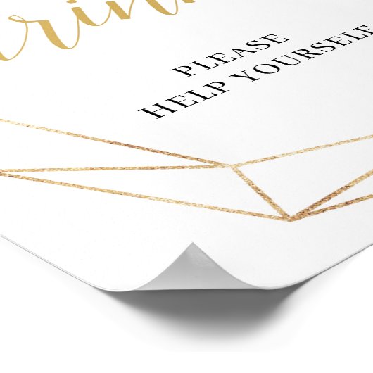 Poster vert boho eucalyptus feuille signe vert rustique (Coin)