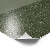 Poster vert de mousse horizontale - personnalisabl (Coin)