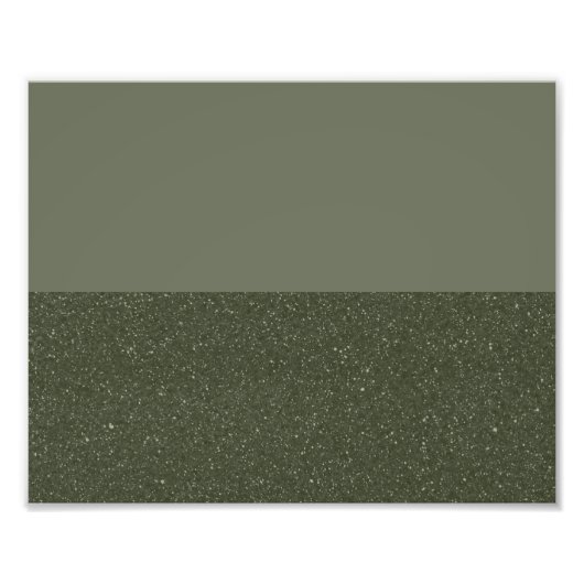 Poster vert de mousse horizontale - personnalisabl (Devant)