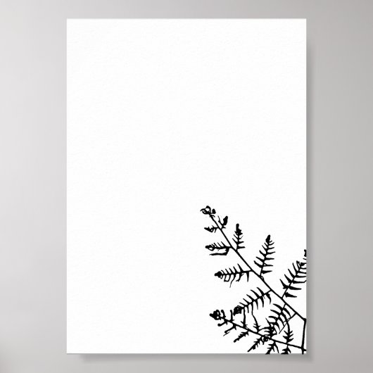 Poster vert de printemps  (Devant)