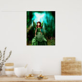 Poster vert Fairy Glen Imprimer (Cuisine)