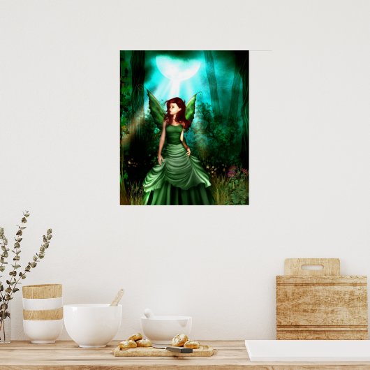 Poster vert Fairy Glen Imprimer (Cuisine)