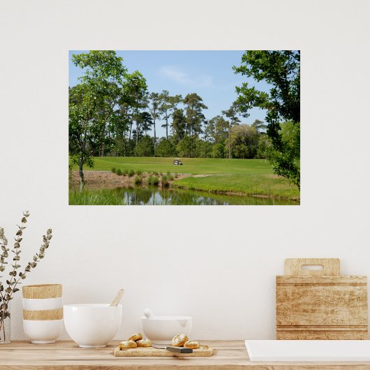 Poster Vert foncé (Cuisine)