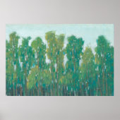 Poster Vert forestier II (Devant)