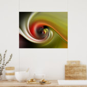 Poster vert glissant (Cuisine)
