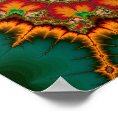 Poster Vert Mandelbrot Fractal (Coin)