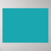 Poster Vert marin (Devant)