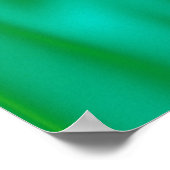 Poster vert orthodontiste pour dentiste de dents F (Coin)