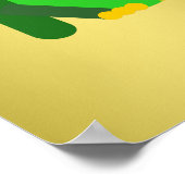 Poster Vert personnalisé M. Frog (Coin)