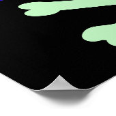 Poster vert Pirate Skull (Coin)