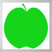 Poster Vert Pomme. (Devant)