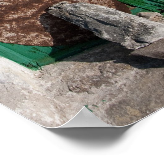 Poster vert Porte 2 (Coin)