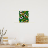 Poster Vert printemps (Cuisine)