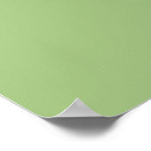 Poster Vert sage (Coin)