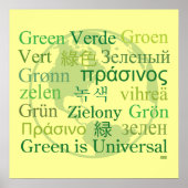 Poster Vert universel (Devant)