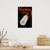 Poster VERTEX LIGHT BULB Sachplakat Art Lucian Bernhardt (Cuisine)