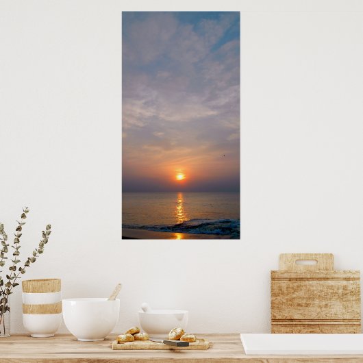 Poster Vertical Sunrise (Cuisine)