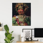 Poster Vertumnus - Giuseppe Arcimboldo (Bureau à domicile)