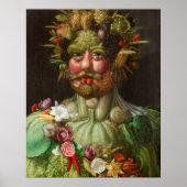 Poster Vertumnus | Giuseppe Arcimboldo | (Devant)
