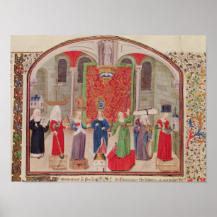 Poster Vertus théologiques et cardinales