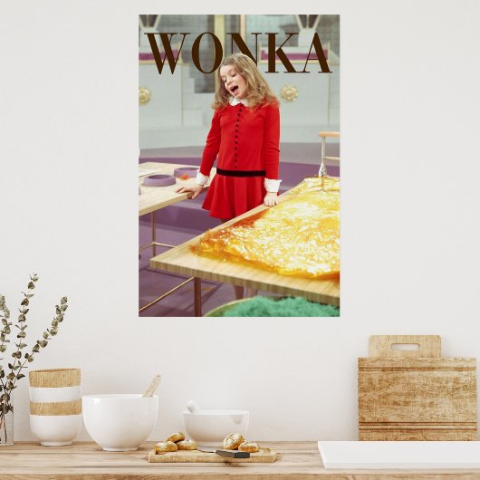 Poster Veruca Salt WONKA VOGUE (Cuisine)