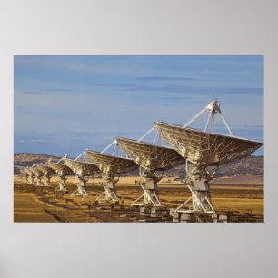 Poster Very Large Array, alias National Radio Astronomy