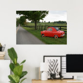 Poster Vespa 400 (Bureau à domicile)