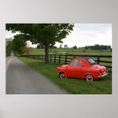 Poster Vespa 400 (Devant)