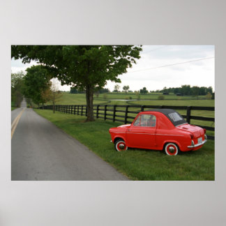 Poster Vespa 400