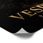 Poster Vesperion — Implacable (Coin)
