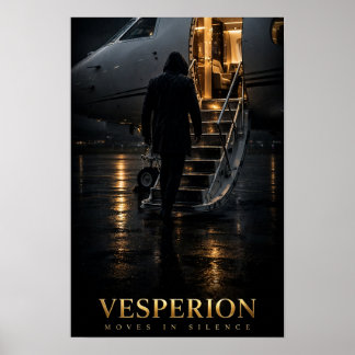Poster Vesperion — Se déplace dans le silence