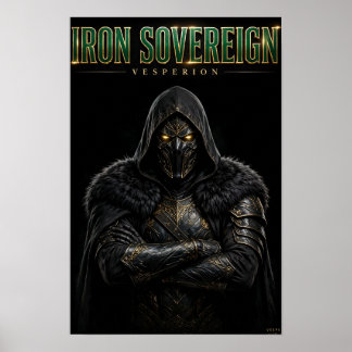 Poster Vesperion — Souverain de Fer