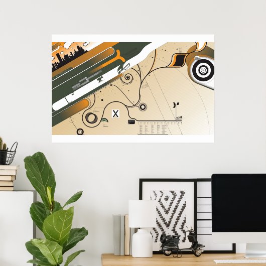 Poster veste (Bureau à domicile)