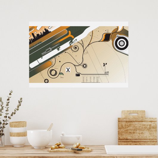 Poster veste (Cuisine)