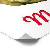 Poster Veste de Noël décorée Joyeux Noël (Coin)