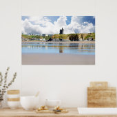 Poster vestiges de plage (Cuisine)
